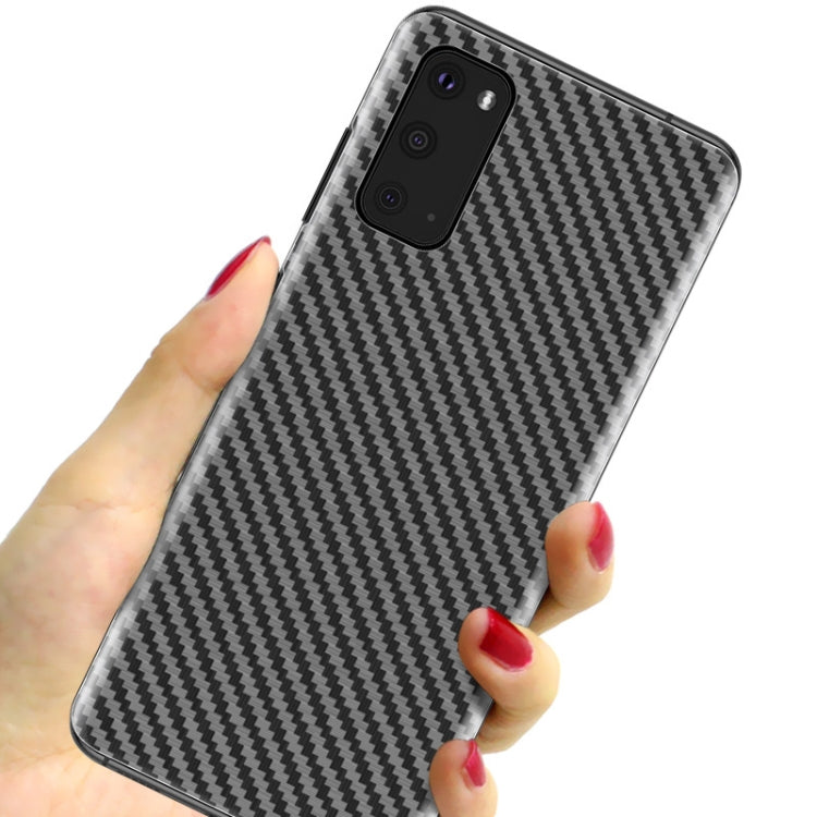 For Galaxy S20 IMAK Carbon Fiber Pattern PVC Back Protective Film