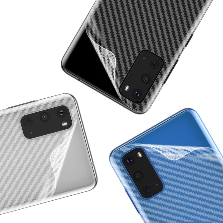 For Galaxy S20 IMAK Carbon Fiber Pattern PVC Back Protective Film