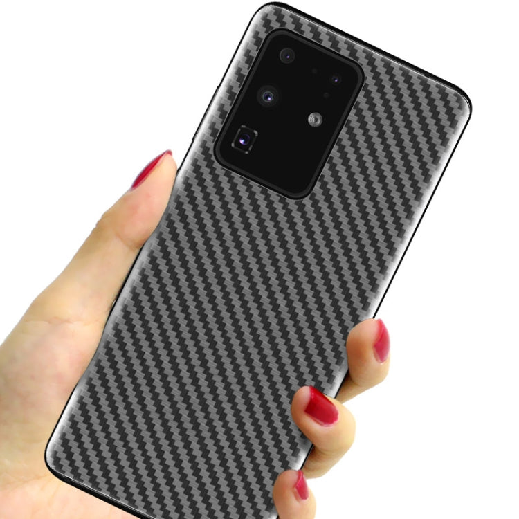 For Galaxy S20 Ultra IMAK Carbon Fiber Pattern PVC Back Protective Film