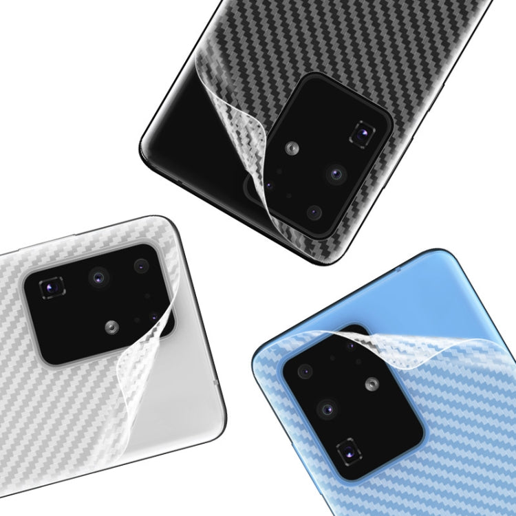 For Galaxy S20 Ultra IMAK Carbon Fiber Pattern PVC Back Protective Film