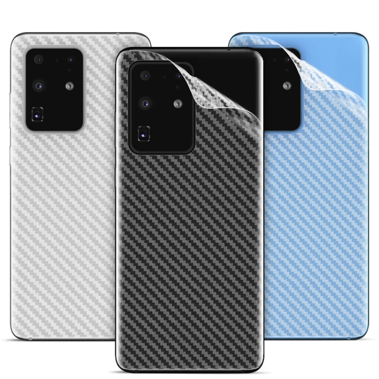 For Galaxy S20 Ultra IMAK Carbon Fiber Pattern PVC Back Protective Film