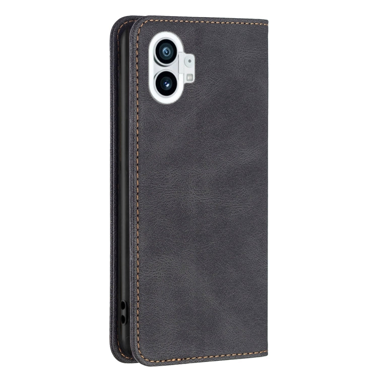 For Nothing Phone 1 Magnetic RFID Blocking Anti-Theft Leather Phone Case