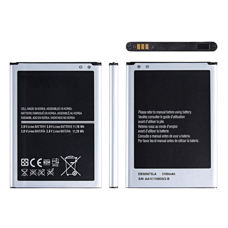 EB595675LU 3100mAh For Samsung Galaxy Note II Li-Polymer Battery Replacement