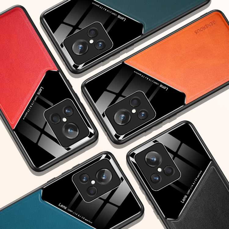 For Realme GT2 Explorer Master All-inclusive Leather + Organic Glass Phone Case