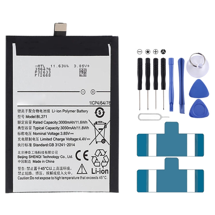 3300mAh BL288 For Lenovo Z5 L78011 Li-Polymer Battery Replacement