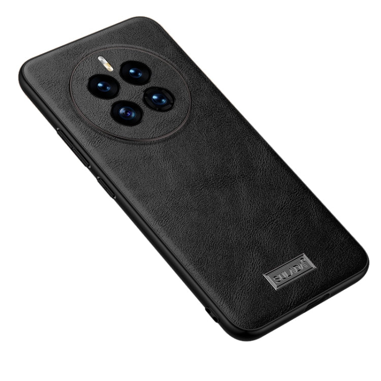 For Huawei Mate 50 SULADA Shockproof TPU + Handmade Leather Protective Phone Case