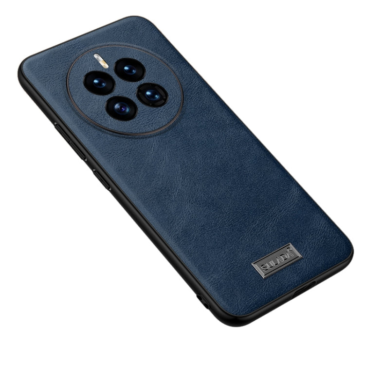 For Huawei Mate 50 SULADA Shockproof TPU + Handmade Leather Protective Phone Case