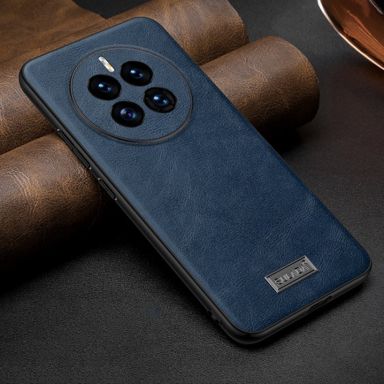 For Huawei Mate 50 SULADA Shockproof TPU + Handmade Leather Protective Phone Case