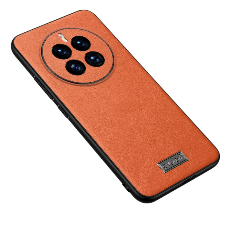 For Huawei Mate 50 SULADA Shockproof TPU + Handmade Leather Protective Phone Case