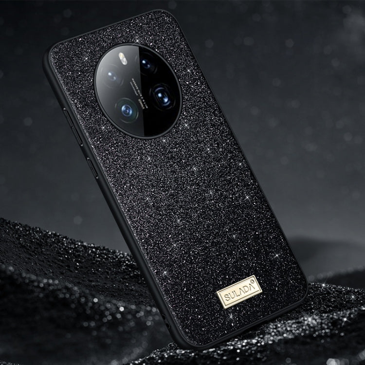 For Huawei Mate 50 SULADA Shockproof TPU + Handmade Leather Phone Case