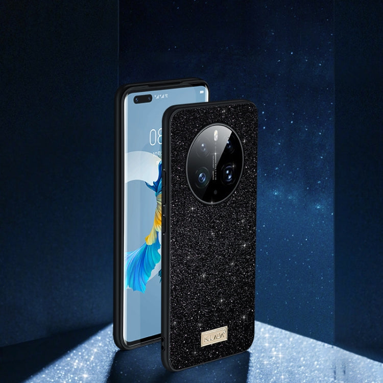 For Huawei Mate 50 Pro SULADA Shockproof TPU + Handmade Leather Phone Case