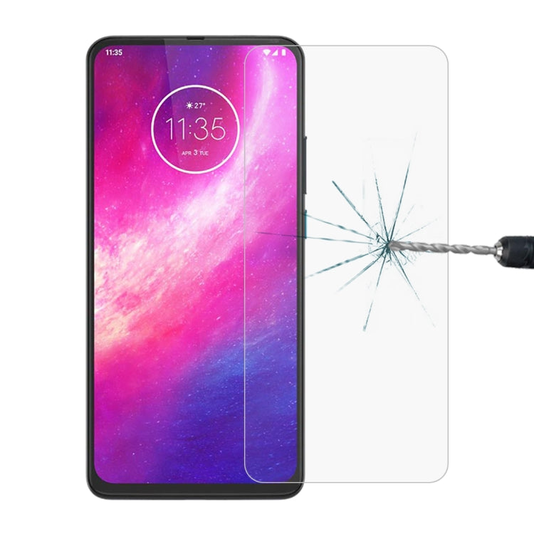 For Motorola One Hyper 0.26mm 9H 2.5D Explosion-proof Non-full Screen Tempered Glass Film