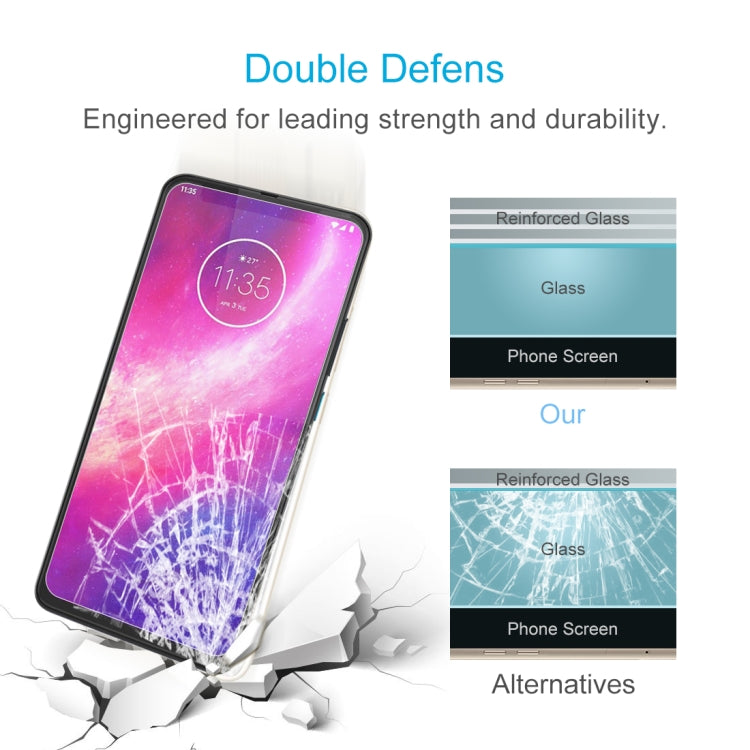 For Motorola One Hyper 0.26mm 9H 2.5D Explosion-proof Non-full Screen Tempered Glass Film