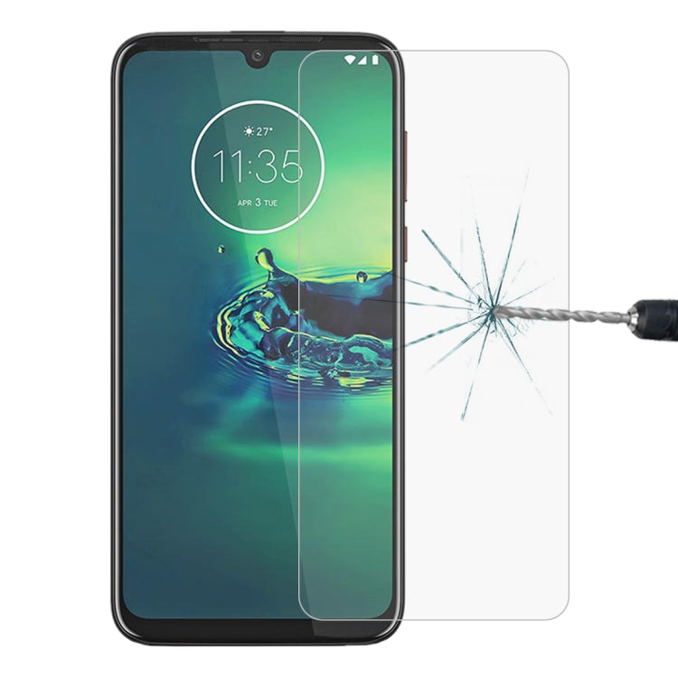 For Motorola Moto G8 Plus 0.26mm 9H 2.5D Explosion-proof Non-full Screen Tempered Glass Film