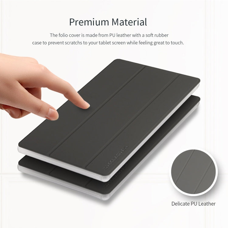 Teclast 3-Fold Holder Folio Leather Tablet Case For Teclast P85 (WMC0807) (Grey)
