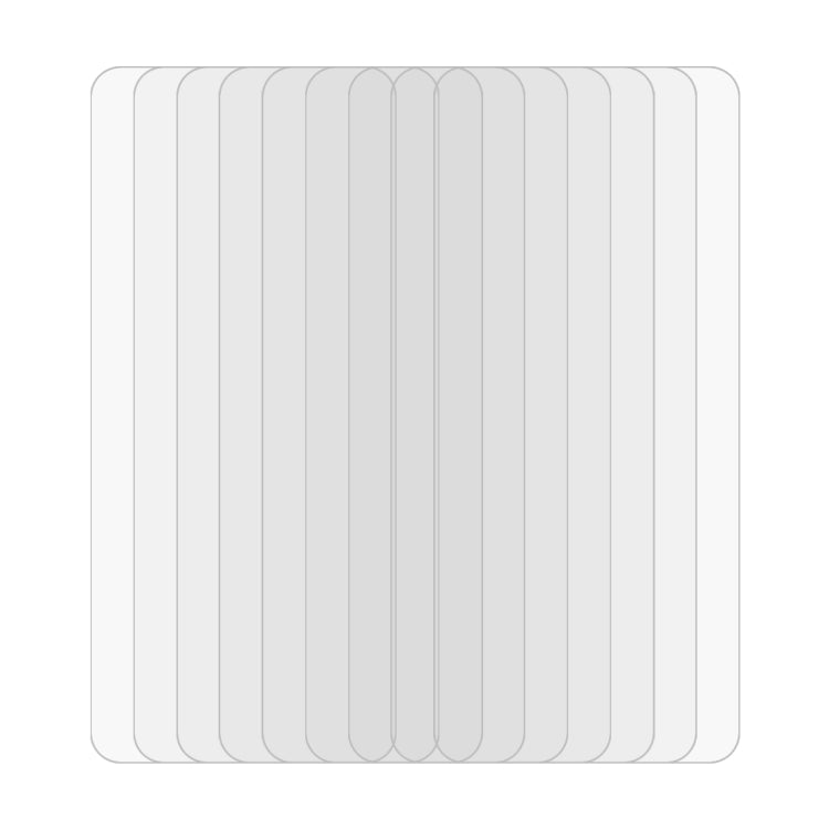 For Galaxy S20 Ultra 10pcs 0.26mm 9H 2.5D Explosion-proof Non-full Screen Tempered Glass Film