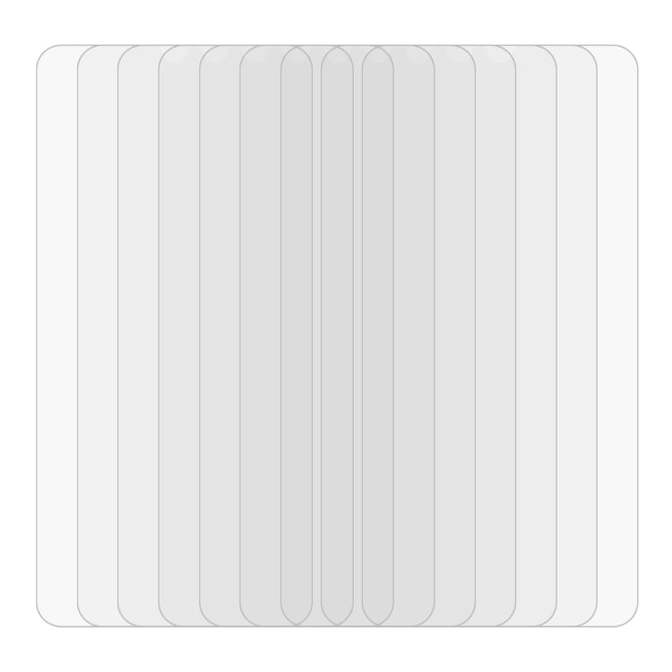 For Motorola Moto G8 Plus 10 PCS 0.26mm 9H 2.5D Explosion-proof Non-full Screen Tempered Glass Film