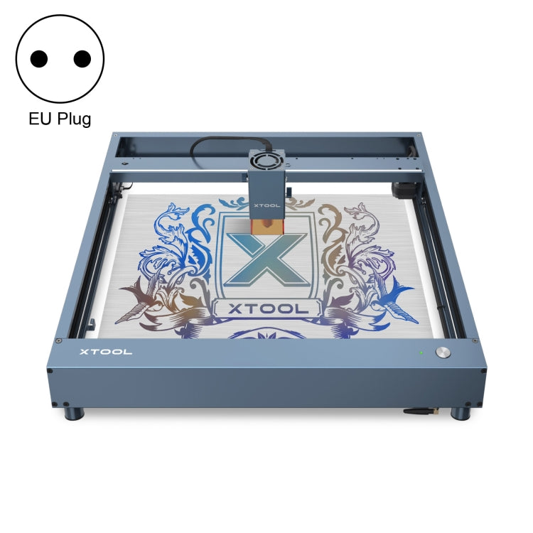 XTOOL D1 Pro-20W High Accuracy DIY Laser Engraving & Cutting Machine, Plug Type:EU Plug