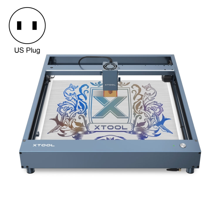 XTOOL D1 Pro-20W High Accuracy DIY Laser Engraving & Cutting Machine, Plug Type:US Plug