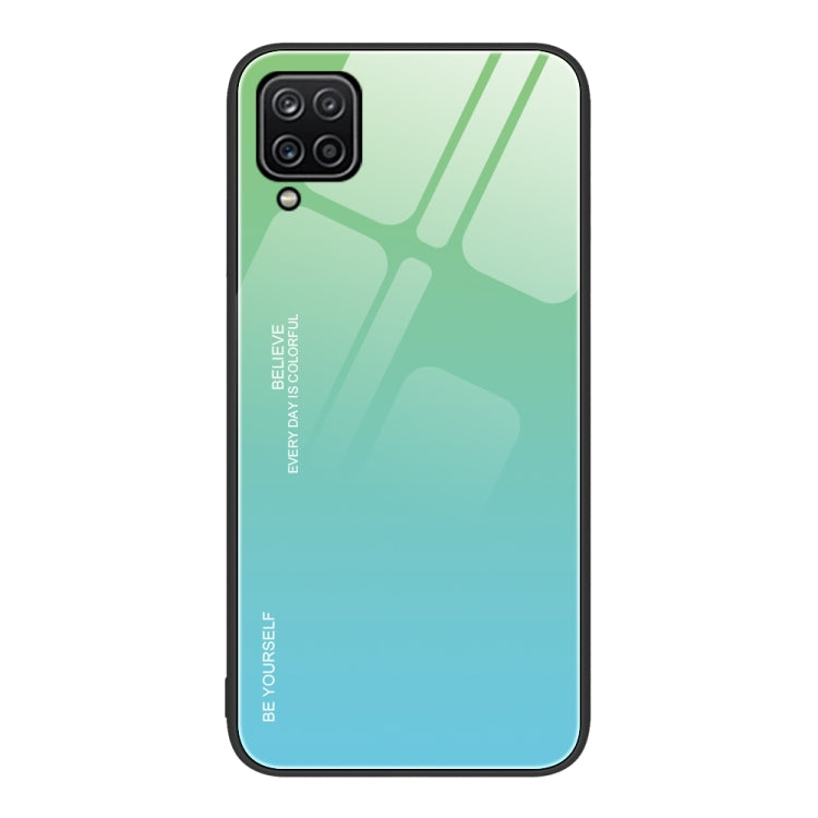 For Samsung Galaxy A12 5G Gradient Color Glass Case