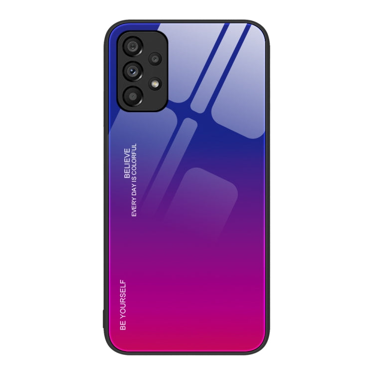 For Samsung Galaxy A53 5G Gradient Color Glass Case