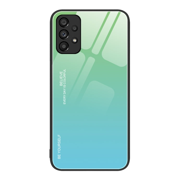 For Samsung Galaxy A53 5G Gradient Color Glass Case