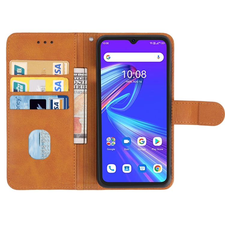 For UMIDIGI BISON X10G NFC Leather Phone Case
