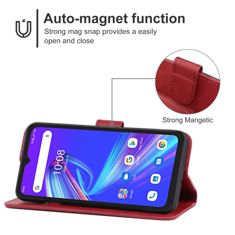 For UMIDIGI BISON X10S NFC Leather Phone Case