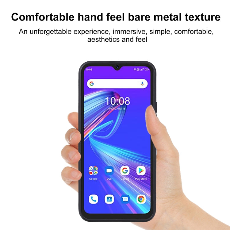 For UMIDIGI BISON X10G NFC TPU Phone Case(Black)