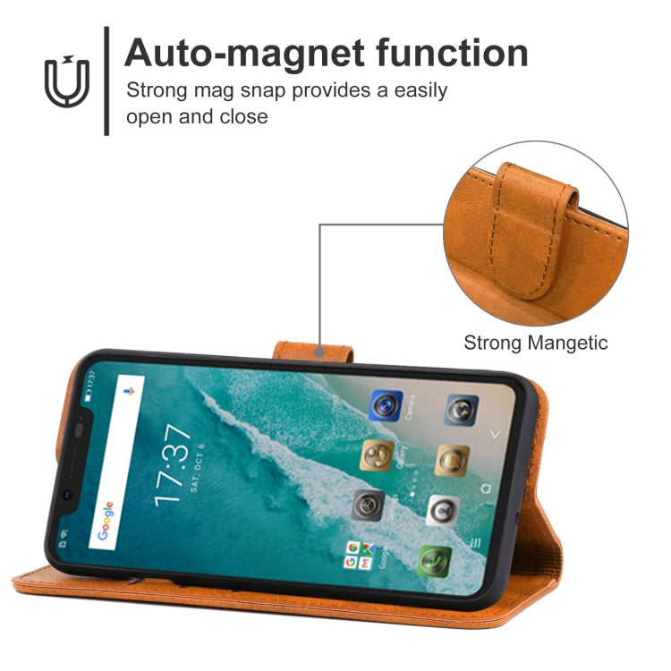 For Blackview BV9600 / BV9600 Pro Leather Phone Case