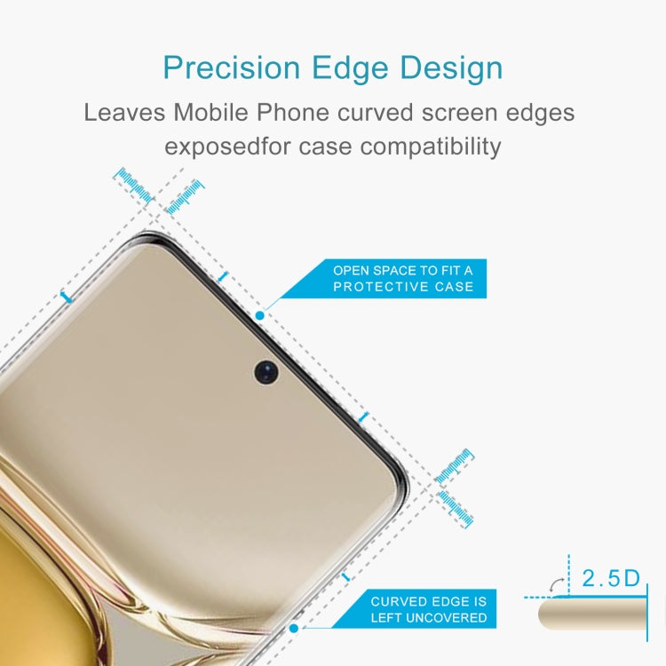 50 PCS 0.26mm 9H 2.5D Tempered Glass Film For Huawei Enjoy 50 Pro