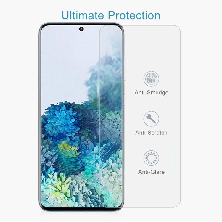 For Galaxy S20 50 PCS 0.26mm 9H 2.5D Explosion-proof Non-full Screen Tempered Glass Film