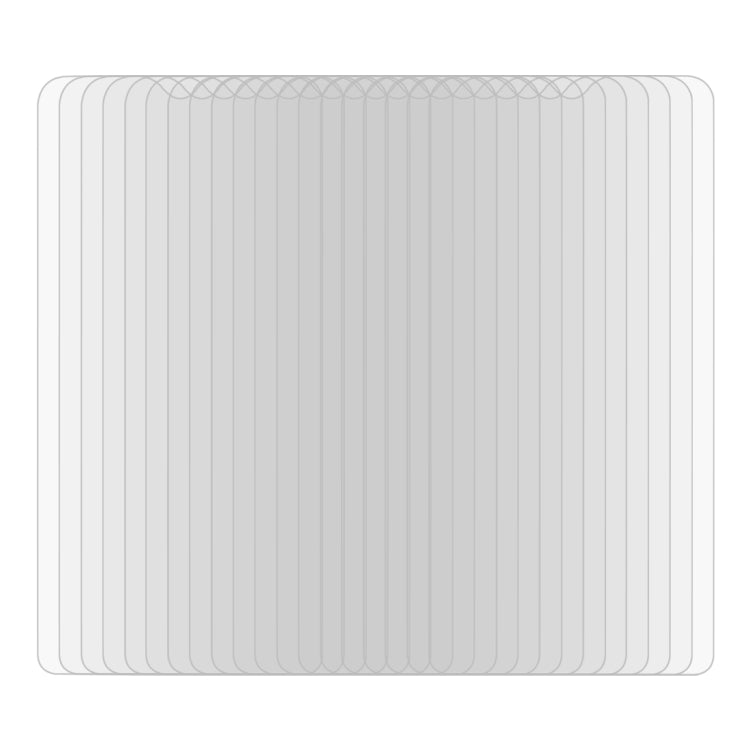 For Galaxy A01 50 PCS 0.26mm 9H 2.5D Explosion-proof Non-full Screen Tempered Glass Film