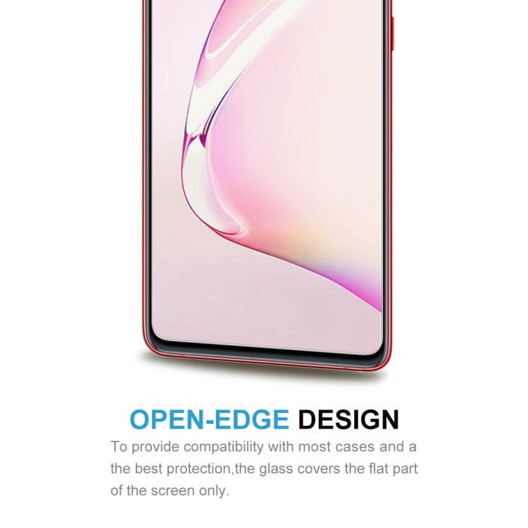 For Galaxy Note 10 Lite 50 PCS 0.26mm 9H 2.5D Explosion-proof Non-full Screen Tempered Glass Film