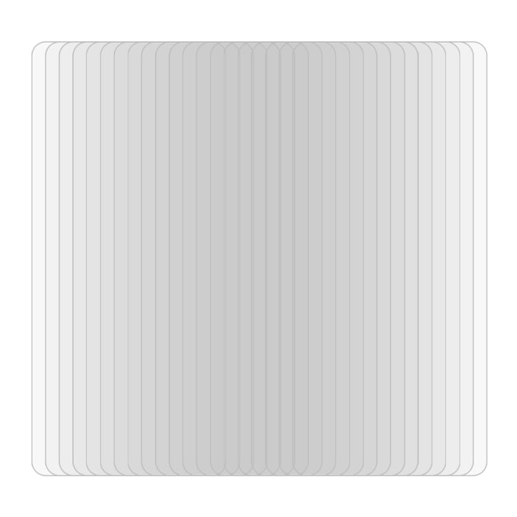 For Galaxy S10 Lite 50 PCS 0.26mm 9H 2.5D Explosion-proof Non-full Screen Tempered Glass Film