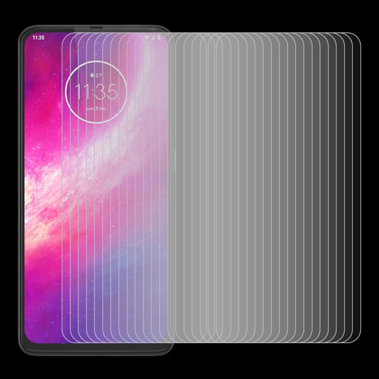 For Motorola One Hyper 50 PCS 0.26mm 9H 2.5D Explosion-proof Non-full Screen Tempered Glass Film