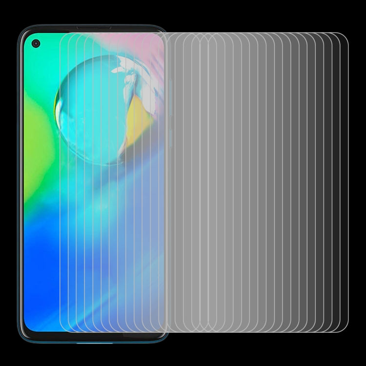 For Motorola Moto G8 Power 50 PCS 0.26mm 9H 2.5D Explosion-proof Non-full Screen Tempered Glass Film