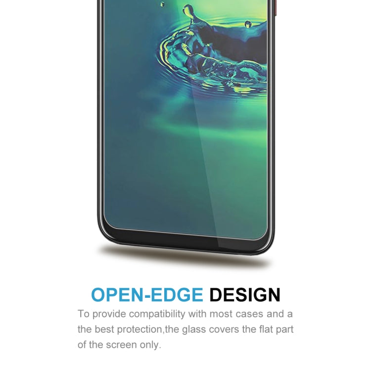 For Motorola Moto G8 Plus 50 PCS 0.26mm 9H 2.5D Explosion-proof Non-full Screen Tempered Glass Film