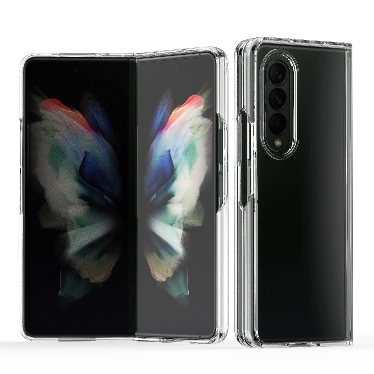 For Samsung Galaxy Z Fold4 Acrylic + TPU Transparent Protective Phone Case
