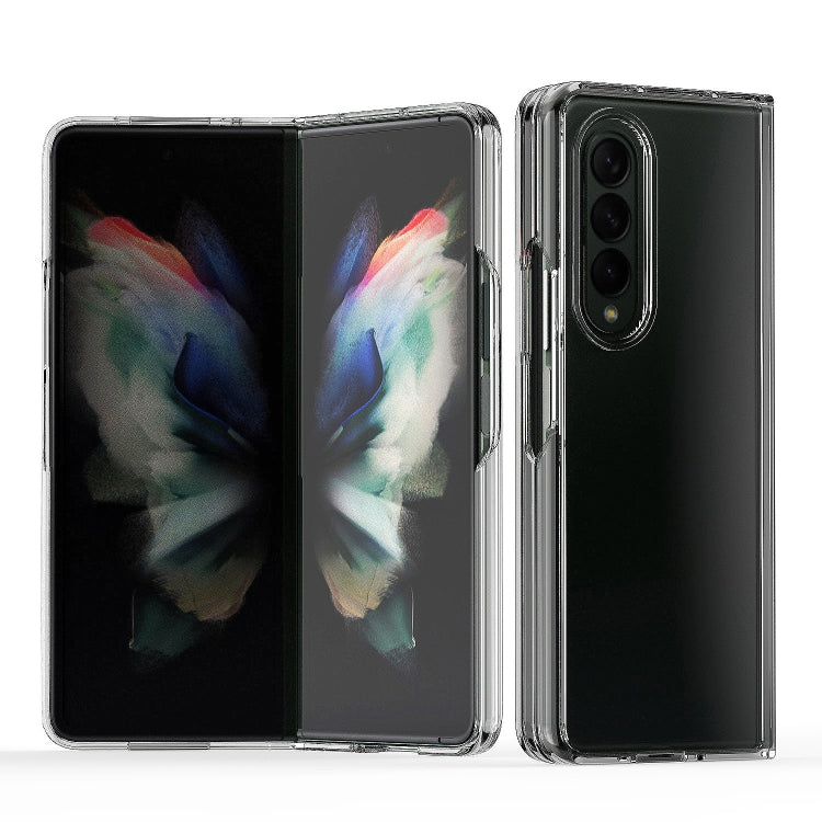 For Samsung Galaxy Z Fold4 Acrylic + TPU Transparent Protective Phone Case