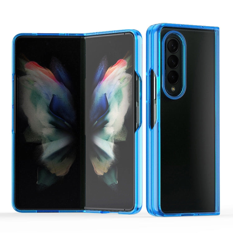 For Samsung Galaxy Z Fold4 Acrylic + TPU Transparent Protective Phone Case