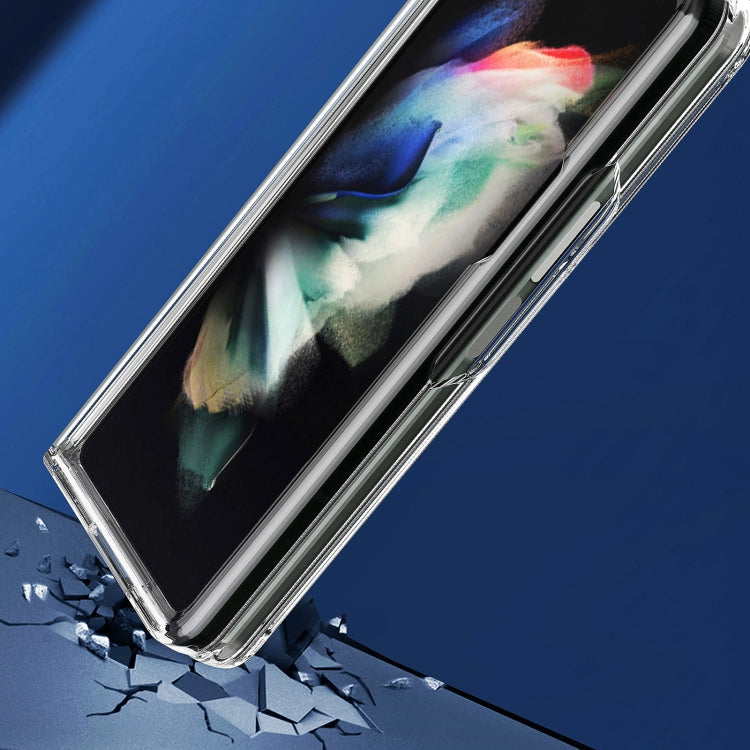 For Samsung Galaxy Z Fold4 Acrylic + TPU Transparent Protective Phone Case