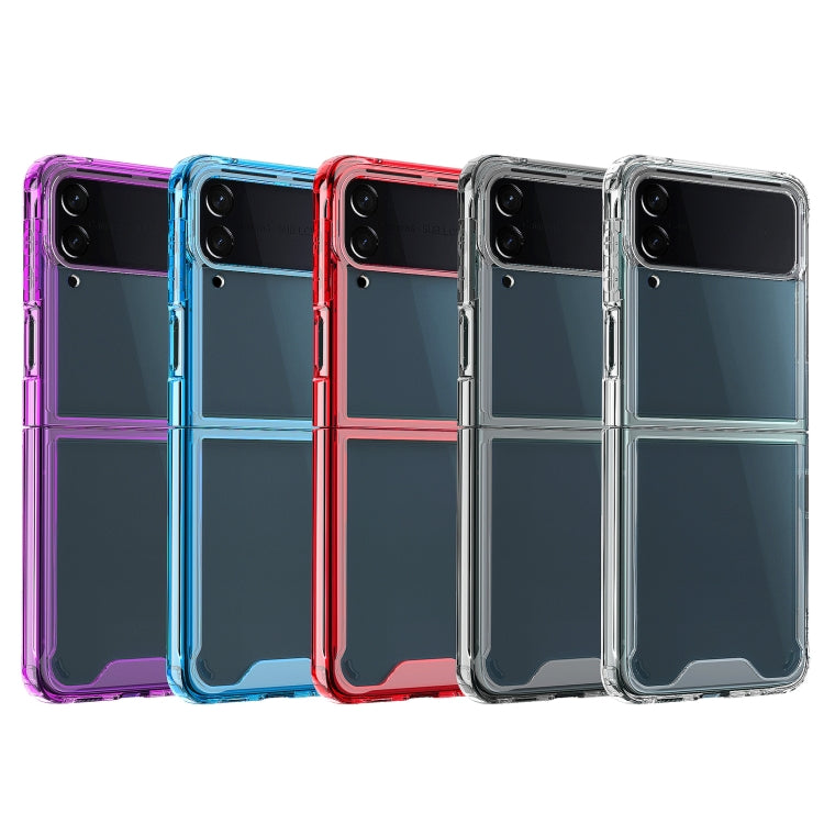 For Samsung Galaxy Z Flip4 Acrylic + TPU Transparent Protective Phone Case