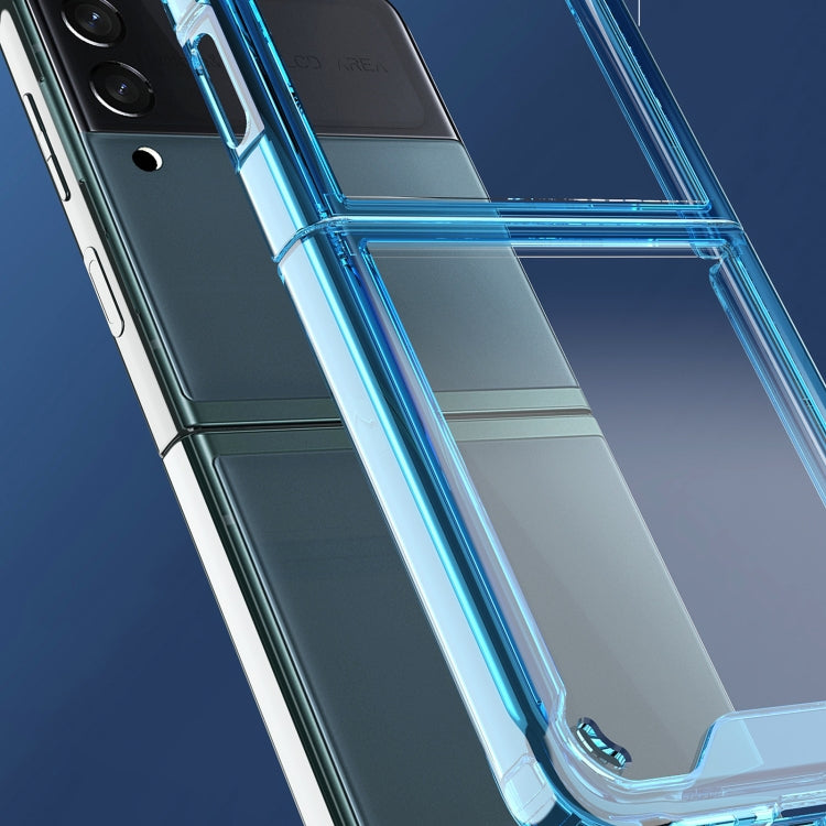 For Samsung Galaxy Z Flip4 Acrylic + TPU Transparent Protective Phone Case