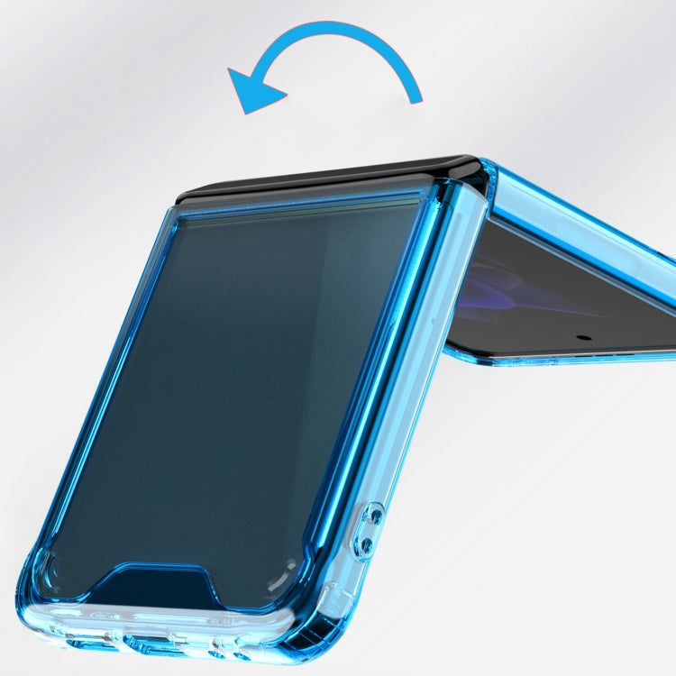 For Samsung Galaxy Z Flip4 Acrylic + TPU Transparent Protective Phone Case