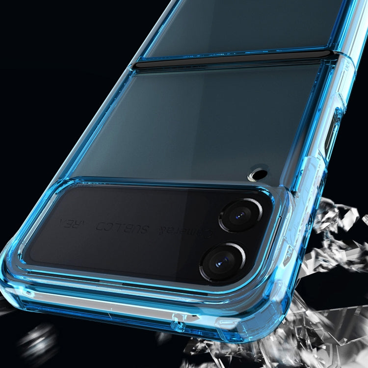 For Samsung Galaxy Z Flip4 Acrylic + TPU Transparent Protective Phone Case