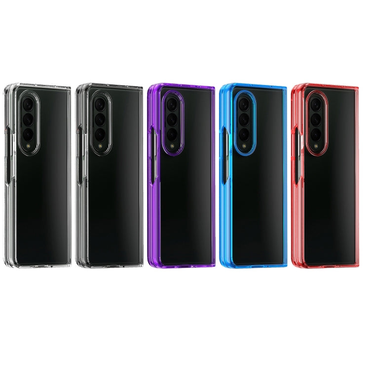 For Samsung Galaxy Z Fold3 5G Acrylic + TPU Transparent Protective Phone Case