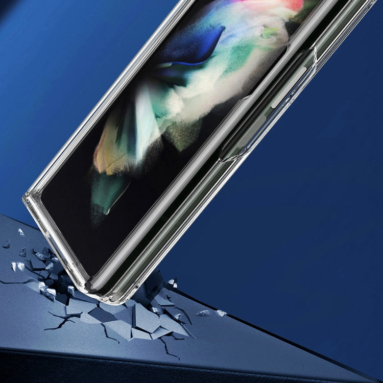 For Samsung Galaxy Z Fold3 5G Acrylic + TPU Transparent Protective Phone Case
