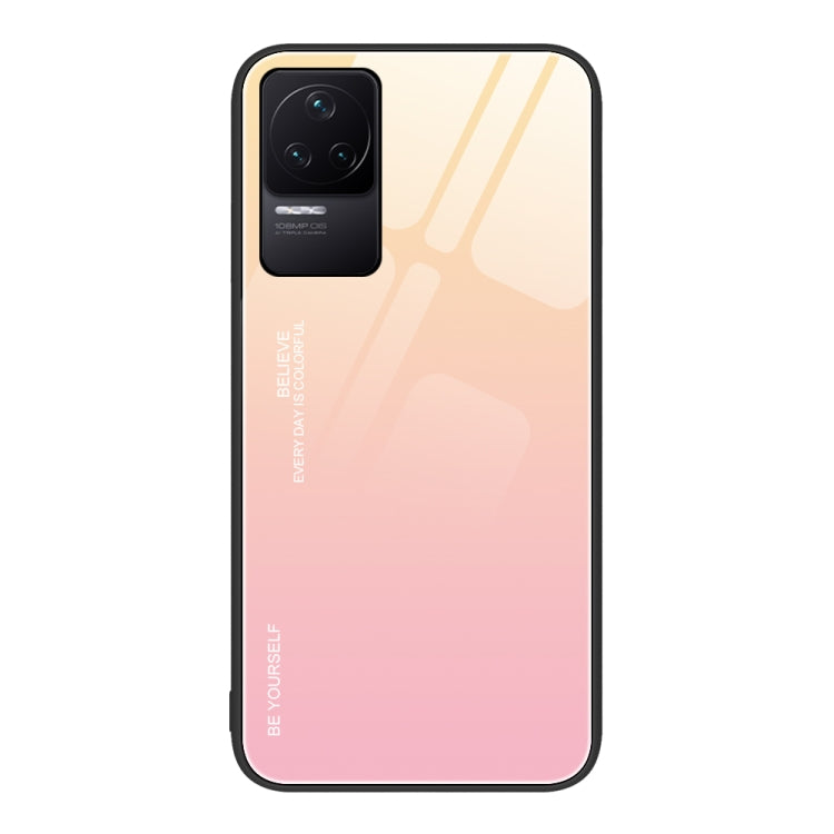 For Xiaomi Redmi K50 Pro Gradient Color Glass Case