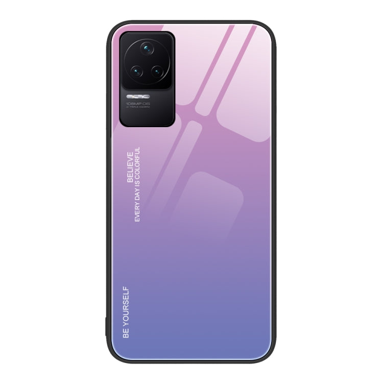 For Xiaomi Redmi K50 Pro Gradient Color Glass Case